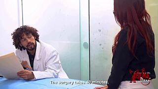Peliroja Fucks Plastic Surgeon With Huge Cock
