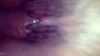 I devour her pussy from behind passionately