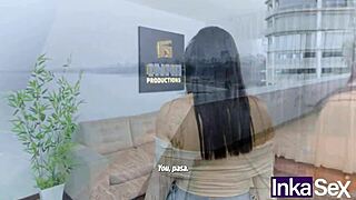 curvy peruvian from the jungle tricked and screwed by a stranger