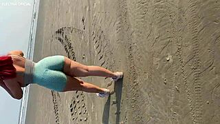 found this hot brazilian and took her to the toilet for gaping ass 😈