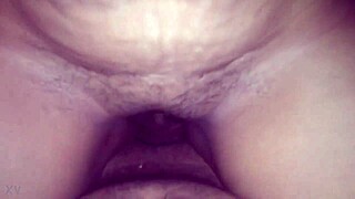 I devour her pussy from behind passionately