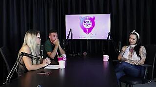 Lexi Mallet's Brazilian Gangbang with Two Girlfriends