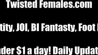 Bound Slave Endures Rough POV Bondage Under Femdom Control