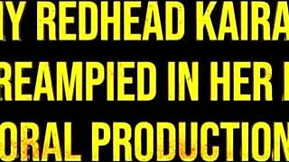 Kaira loves her ginger pussy drilled hard with blowjob and ass licking in extreme style