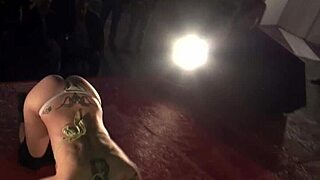 Aris Dark's Massive Booty Bouncing in Public Outdoor Action!