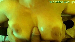 What’s Hotter Than Stepmom Massaging Her Big Natural Tits With Fresh Cum in Homemade Action?