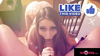 Nasty Slut Sucks Big Dicks and Gets Throated