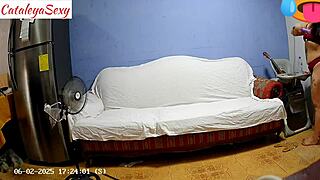 backstage big ass model in sexy outfit preparing for new production