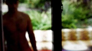 She teased the crowd. Alessandra Ambrosio slowly stripped down, revealing every curve with Latina heat