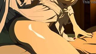 i watch mei mei gettin fucked hard in her ass doggystyle, her pussy drippin wet, big cock poundin her boobs bouncin