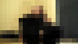 She fulfills every foot fetish desire with her stockings and big tits