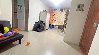 I had a real homemade threesome on valentines day with dripping wet pussies and monster cocks