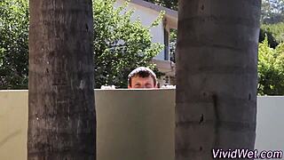 Busty blonde pornstar fingered and railed with big cock in hardcore blowjob scene