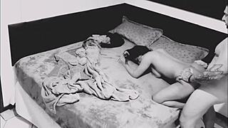 caught neighbor fucking wife on hidden camera part 2