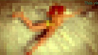 petite redhead topless on beach with piercing