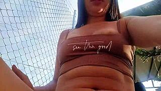 Man, I wake up horny craving a big black cock outdoors!