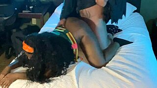 hey, watch this cheerleader get slammed hard by a huge black cock in doggystyle! she’s bent over, taking it rough with her natural tits bouncing.