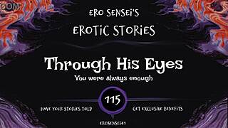 i'm watching you through his eyes, masturbating to this erotic audio orgasm fetish pov amateurs
