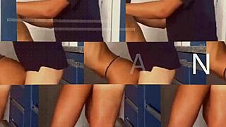 fucked in the whole bathroom with lover intensely