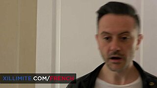 hot french asian craving anal in the bathroom