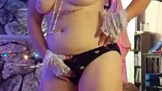 यो, हॉटवाइफ स्टेफी एप्रिल की चूत डांस स्ट्रेट फायर है, मैन!