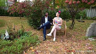 pegas productions - miss gamelin gets banged hard at park