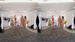 I'm Shocked! Bianca Burke, Kit Mercer, Rachael Cavalli Banged in Dressing Room