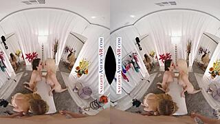 I'm Shocked! Bianca Burke, Kit Mercer, Rachael Cavalli Banged in Dressing Room