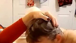 Jerry sucks whipped cream off my big tits and eats my pussy until I cum hard in my step cousin's face