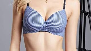 Detailed View Of AI-Generated Eastern European Lingerie Model Faces