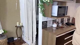 Cuckold invites two buddies to drill his wife on honeymoon