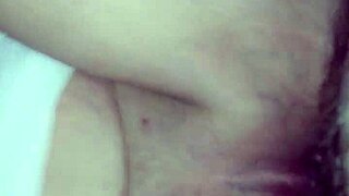 Round two with creampie in shaved pussy