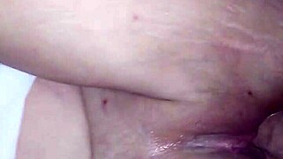 Round two with creampie in shaved pussy