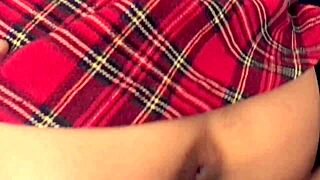 Yo, this Japanese girl got drilled by stepdad after he caught her in the bathroom!