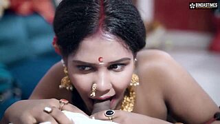 वाह, यह तमिल हाउसवाइफ अपने देवर द्वारा ज़ोर से ड्रिल्ड होती है! हिंदी ऑडियो के साथ उसकी चूत पर इंटेंस कमशॉट।