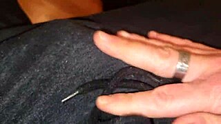 Solo Amateur Teases with Big Ass in Panties on Transparent Chair