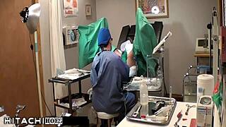 freshman gets mandatory hitachi orgasm from doctor-tampa - angel oaks