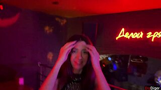 Public Pickup In A Nightclub And Wild Sex With Bondage Creampie.