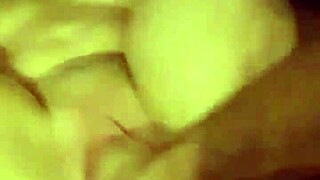 Watch this couple as he fists her pretty pussy in an amateur session, it's intense