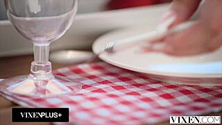 Vixen Ellie Nova Delivers Sweet Curvy Surprise to Boyfriend