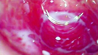 kinky homemade solo with glass dildo deep in tight juicy pussy 😏