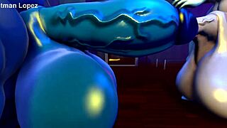 Hey, ever seen the mighty Silverzard take it deep in wild anal?