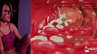 Baby, I can’t sleep, watch porn with me... Exotiqfox solo gooner girl POV masturbating.