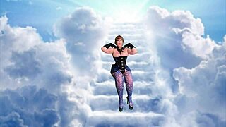 Granny Carmen & Blue Angel Lick & Ride In Double Cum Action