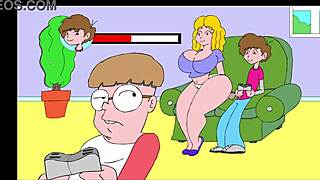 relaxing on the couch with a comic