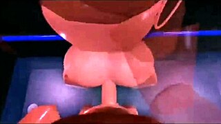 Man Eats Woman Deliciously in Shower