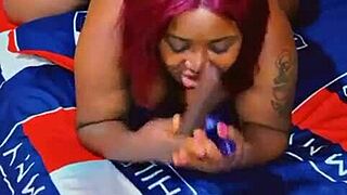 sundaydogood614 shows off her shaved pussy in homemade update