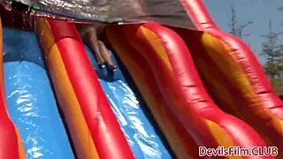 Look At These Outdoor Pussy Licking Lesbians!