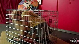 Scott Rhodes Unloads His Sperm on Maxine X's Lips After a Hard Fuck