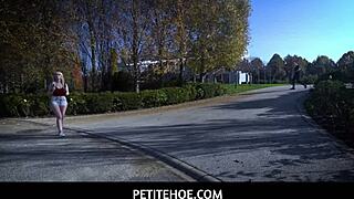 I'm petite Roxy Risingstar getting teased by big Vince Karter